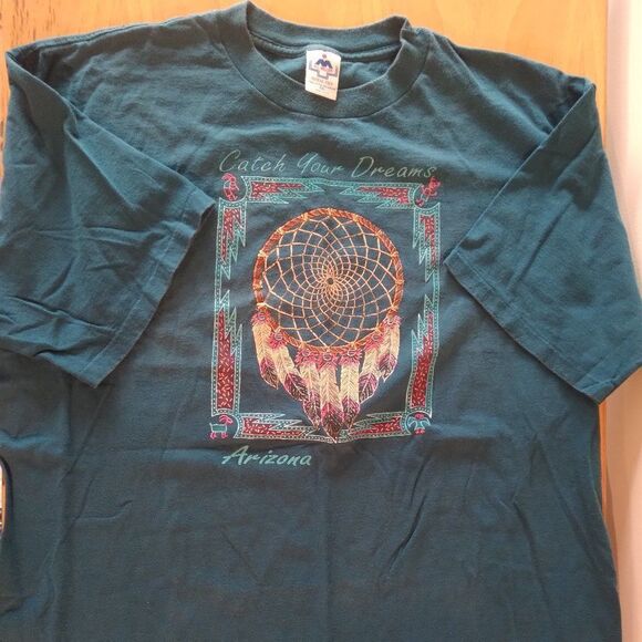 Vintage 90s Arizona Catch Your Dreams T-Shirt - Picture 2 of 7